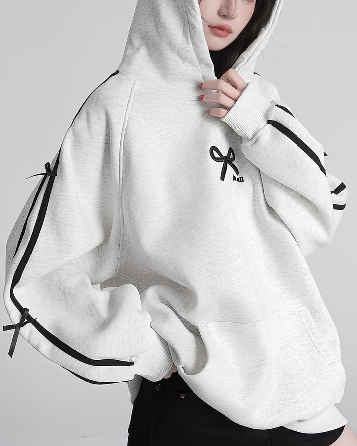 サイドリボンガーリーパーカー Mc 632