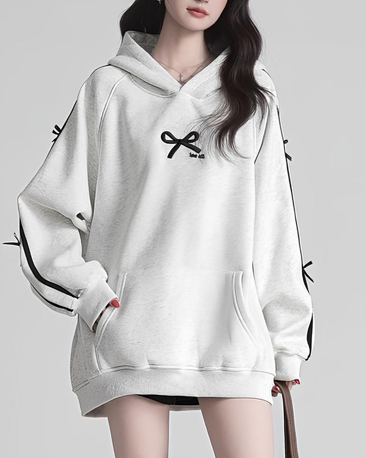 サイドリボンガーリーパーカー Mc 632