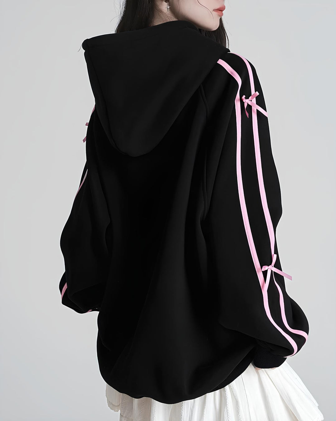 サイドリボンガーリーパーカー Mc 632