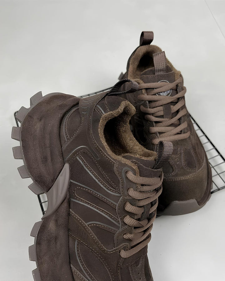 モカベア厚底ボリュームスニーカー Mca 636