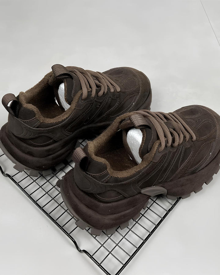 モカベア厚底ボリュームスニーカー Mca 636