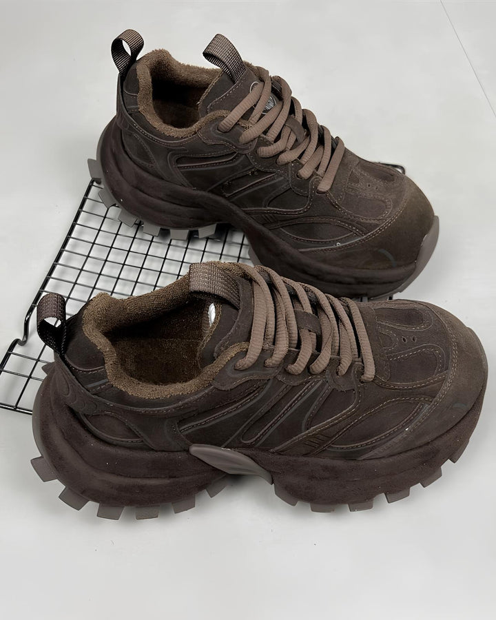 モカベア厚底ボリュームスニーカー Mca 636