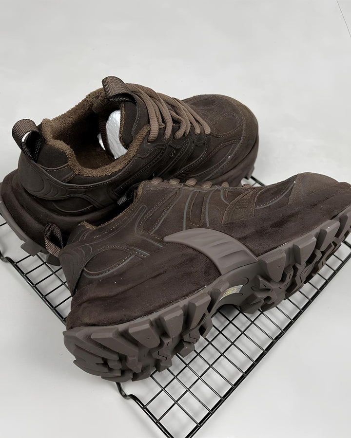 モカベア厚底ボリュームスニーカー Mca 636