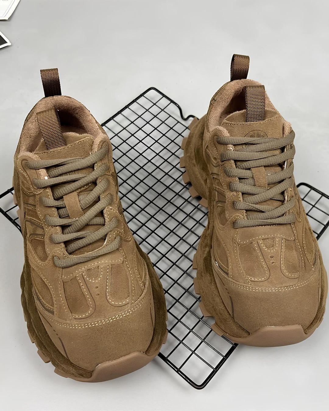 モカベア厚底ボリュームスニーカー Mca 636