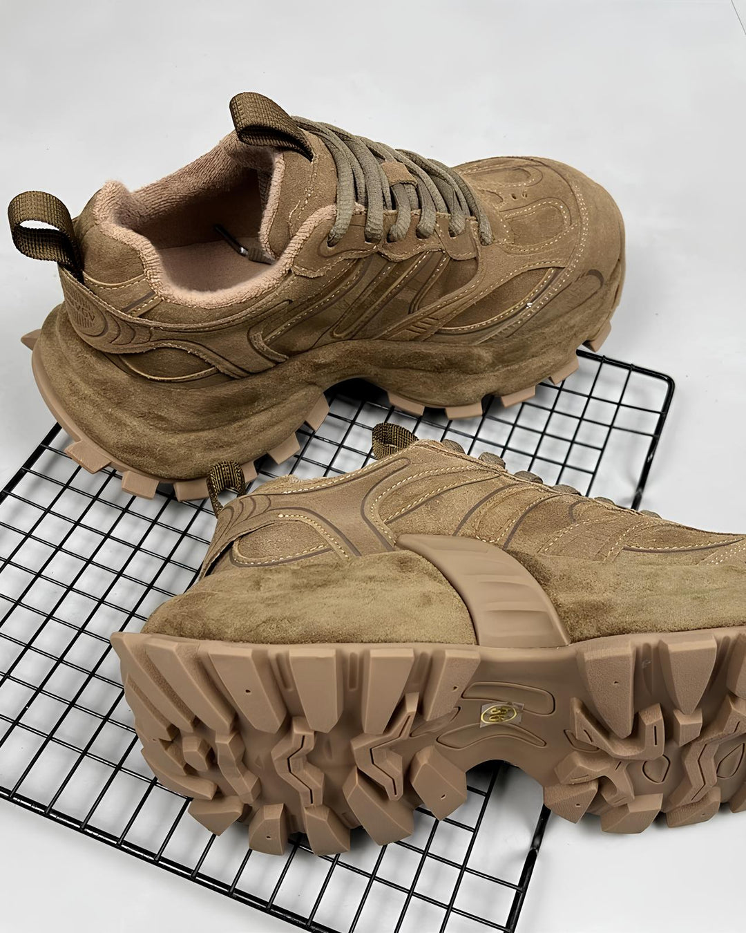 モカベア厚底ボリュームスニーカー Mca 636