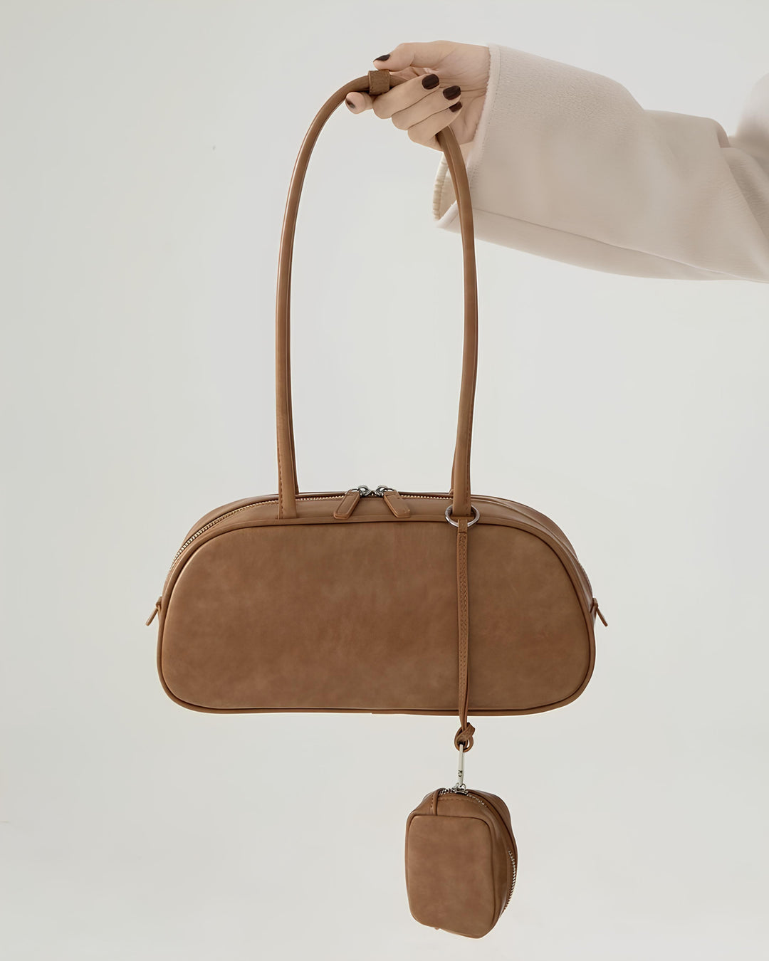 ミニポーチ付きスリムワンショルダーBag Mc 637