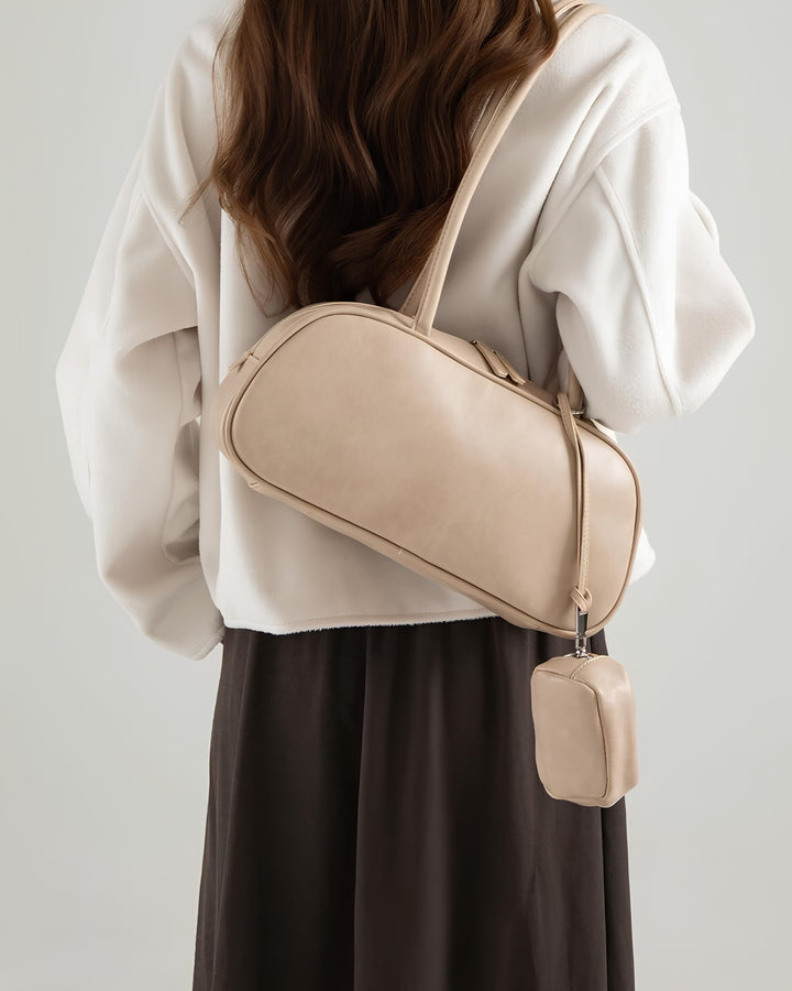 ミニポーチ付きスリムワンショルダーBag Mc 637