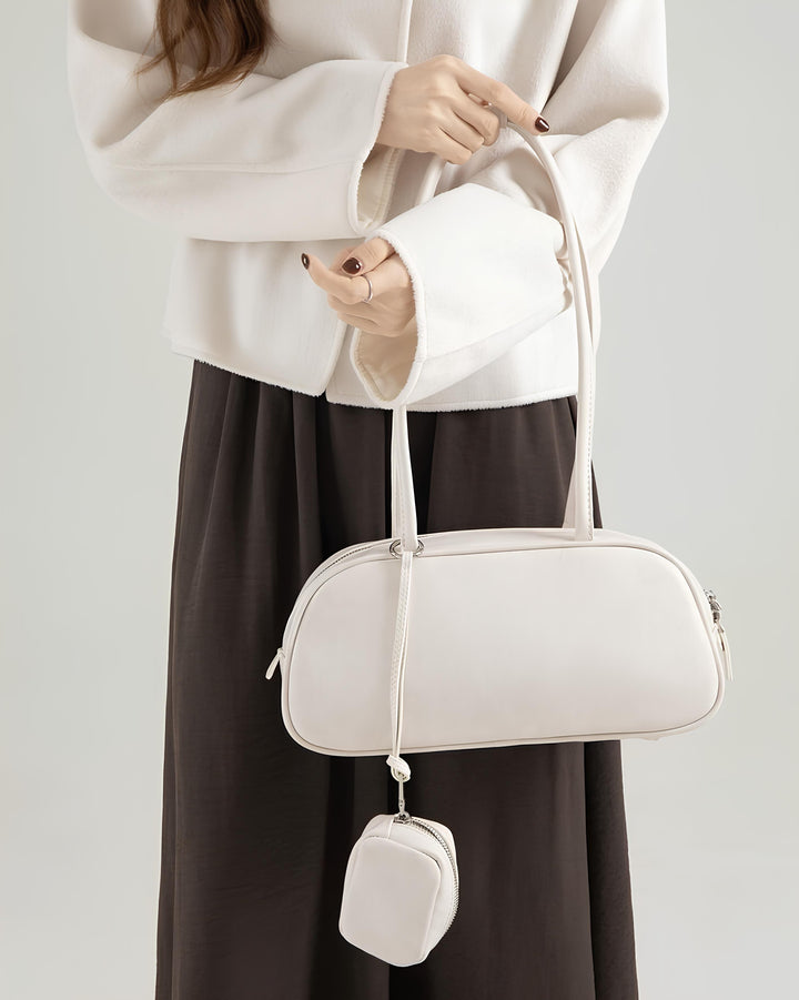 ミニポーチ付きスリムワンショルダーBag Mc 637