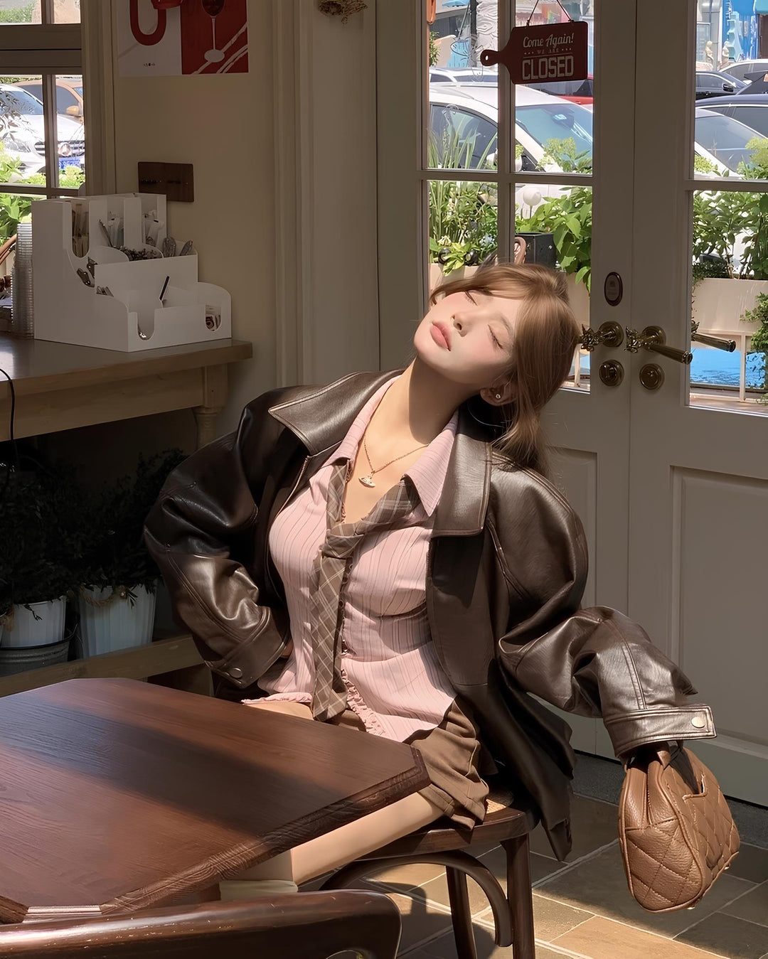 フリルストライプシャツ MC 640