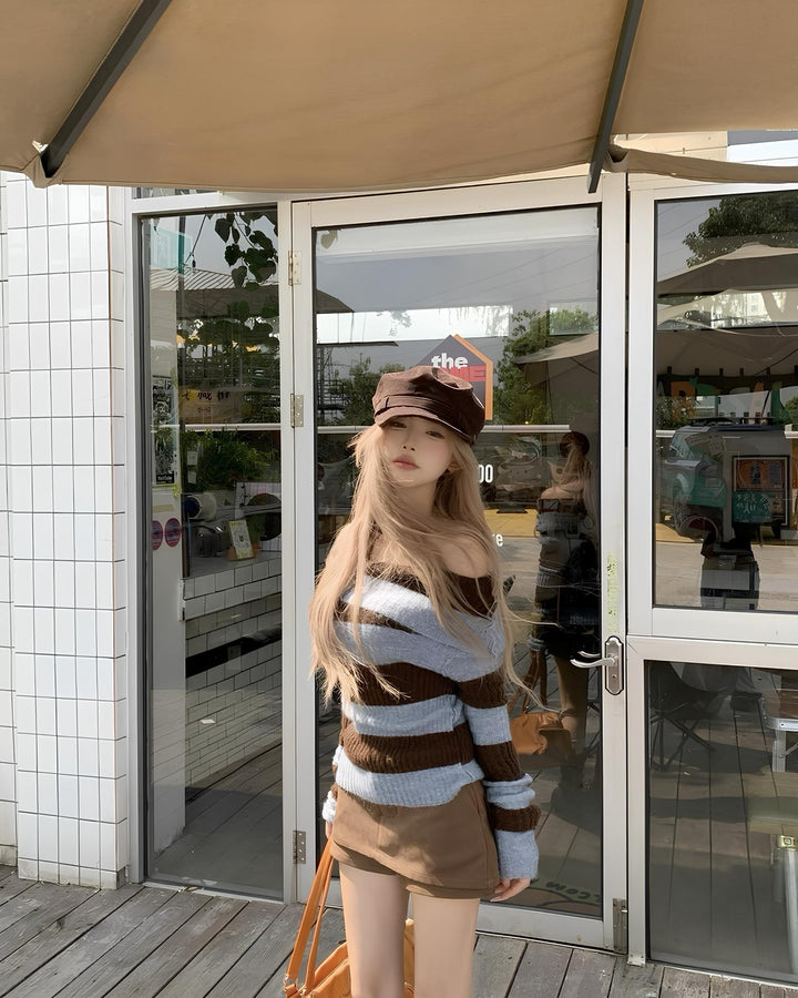 バックデザインショートインスカート Mc 641