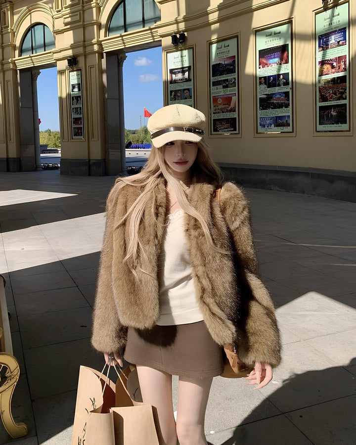 バックデザインショートインスカート Mc 641