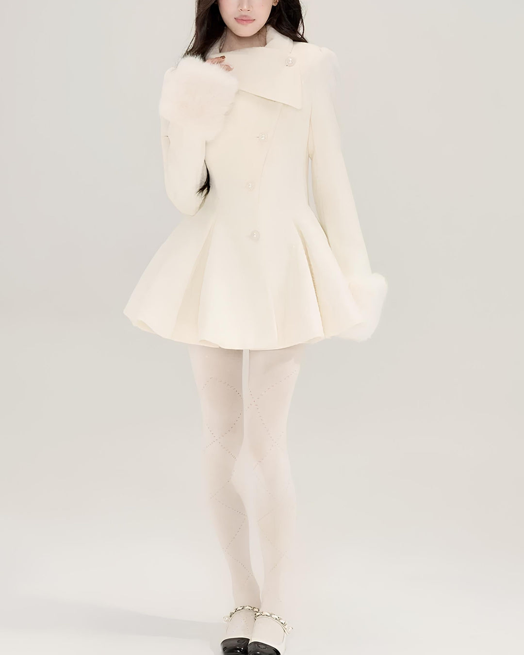 フレアシルエットフェアリーコート Mc 666