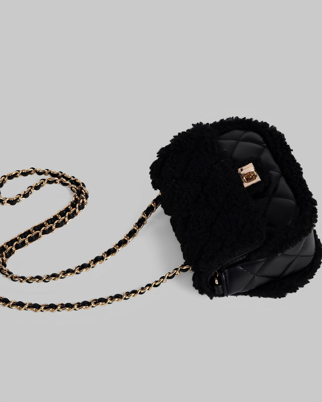 ファーレディ チェーンミニショルダーバッグ Mc 677