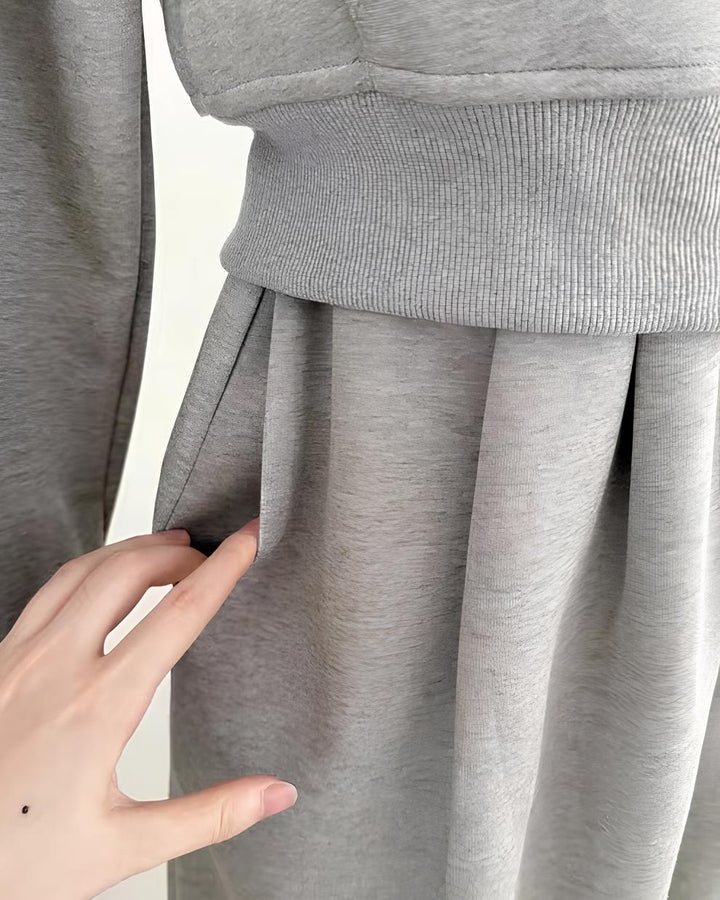 ファーオフショル モードジップセットアップ  Mc 713