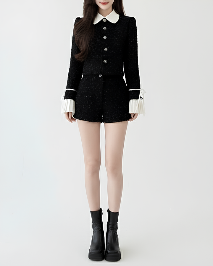 クラシックリボンツイードセットアップ Mc  721