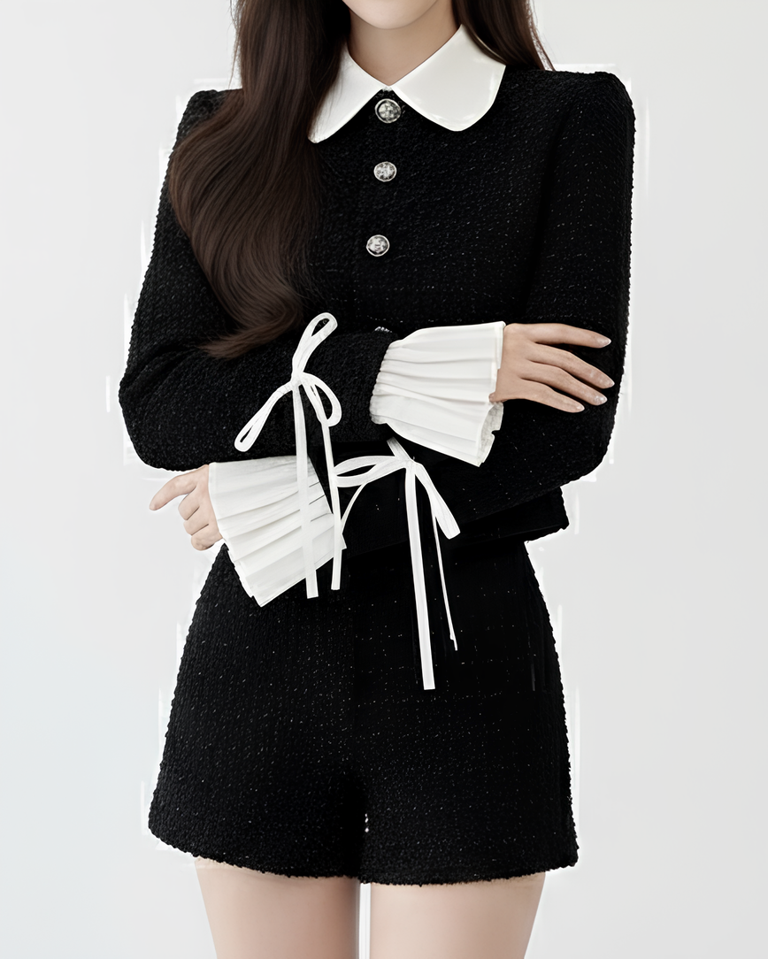 クラシックリボンツイードセットアップ Mc  721