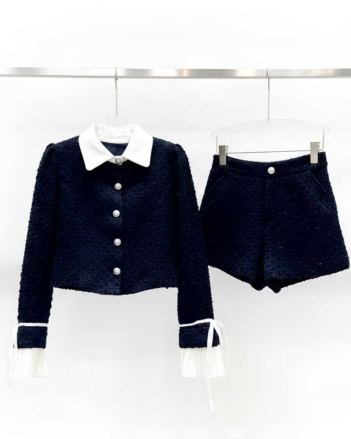 クラシックリボンツイードセットアップ Mc  721