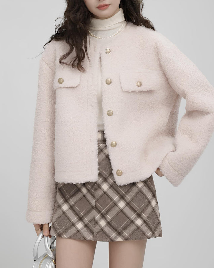 シャギーボアジャケットMc 722