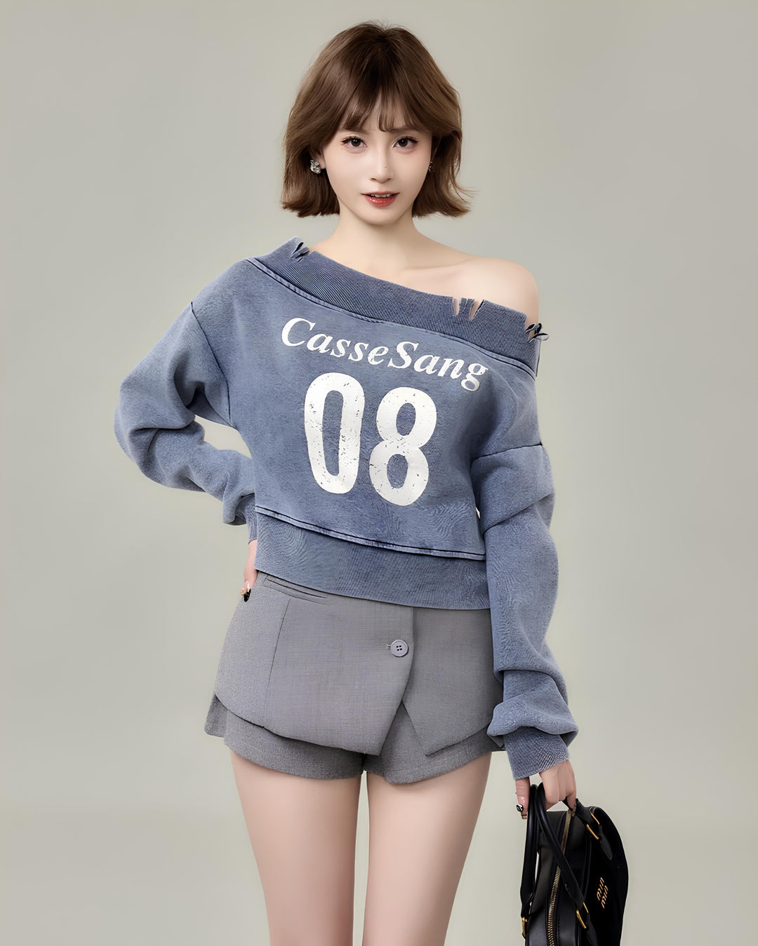 レイヤードボタンショートパンツ Mc 723