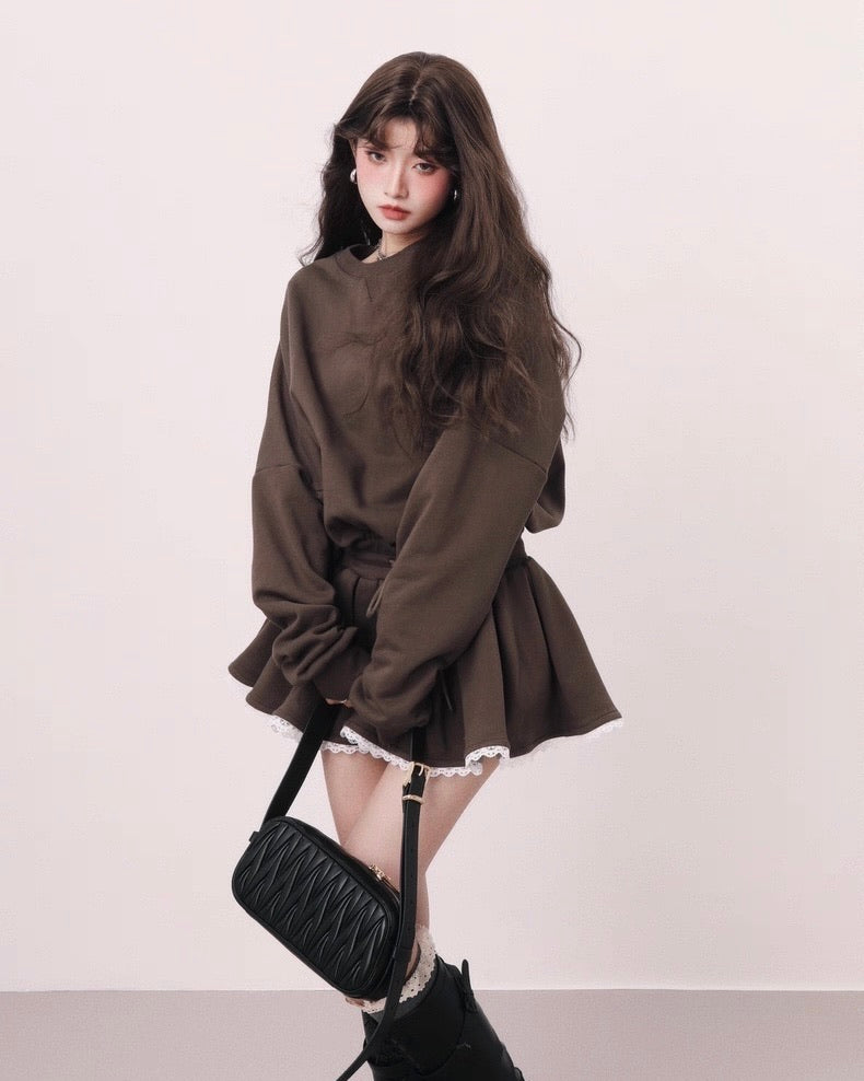 フレアスウェットワンピース Mc 582