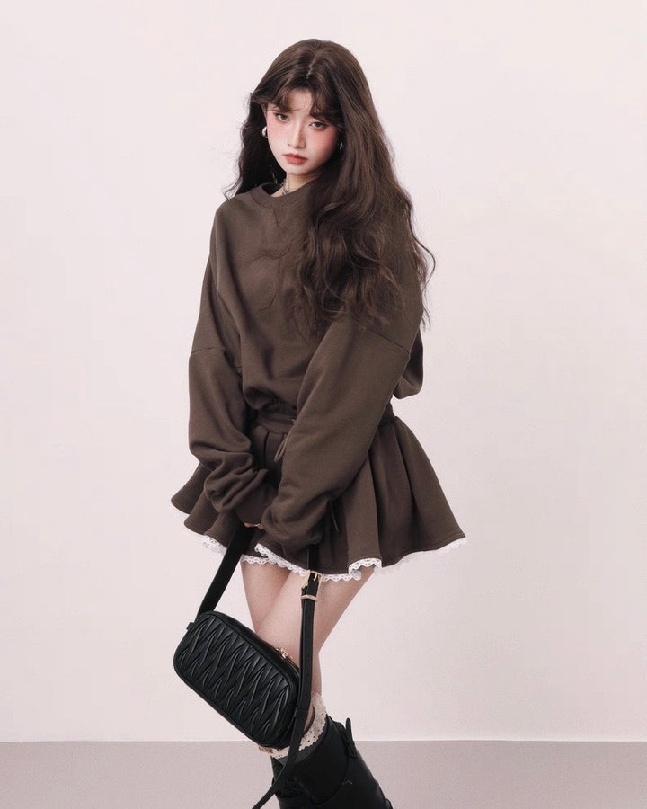 フレアスウェットワンピース Mc 582