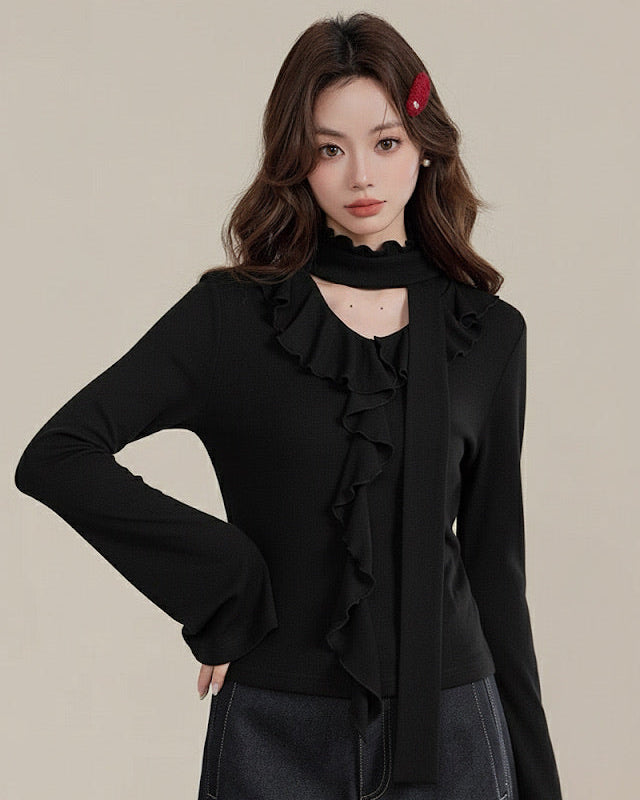 アシンメトリーデザイントップス Mc583