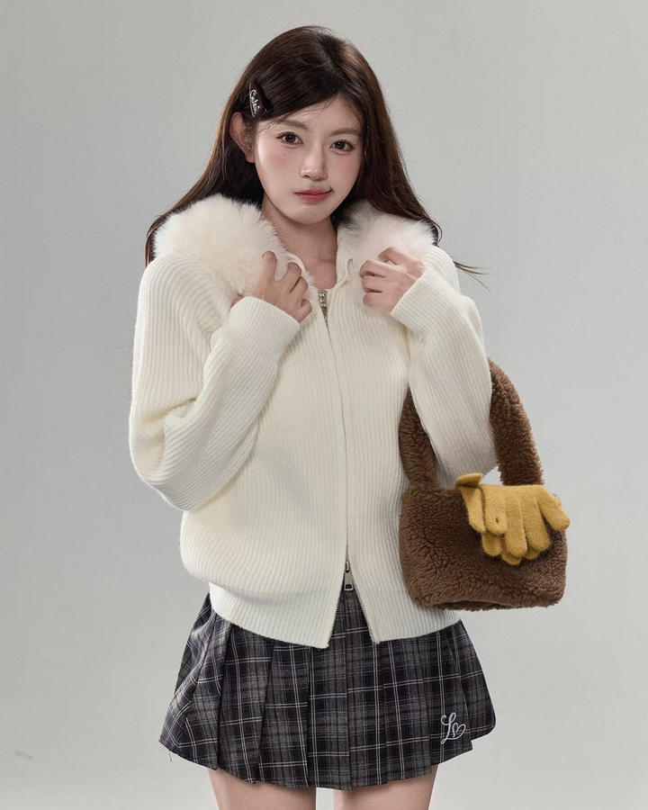 ファーニットジップジャケット Mc 589