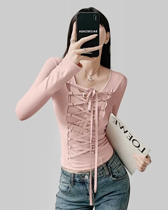 レースアップエッジトップ Mc 605