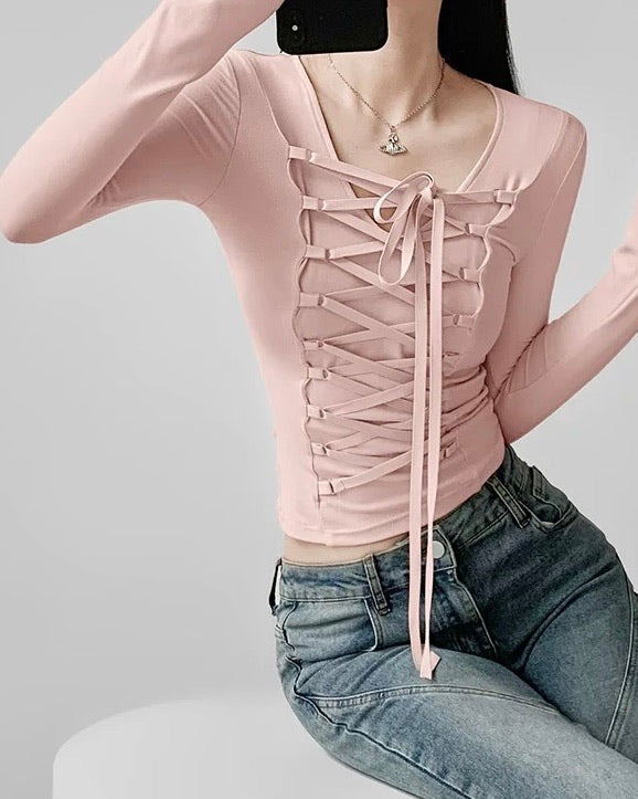 レースアップエッジトップ Mc 605