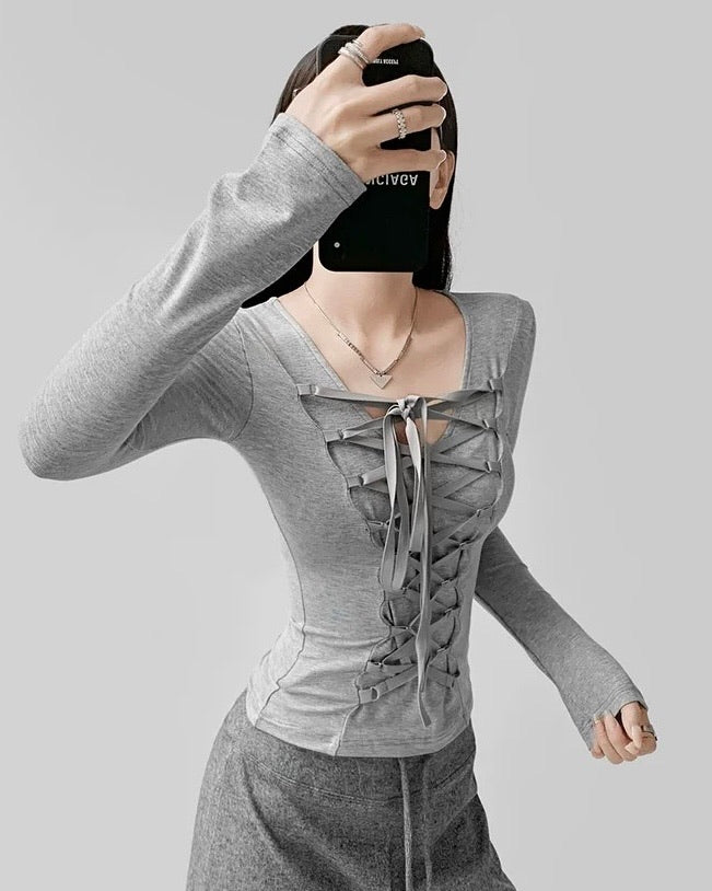 レースアップエッジトップ Mc 605