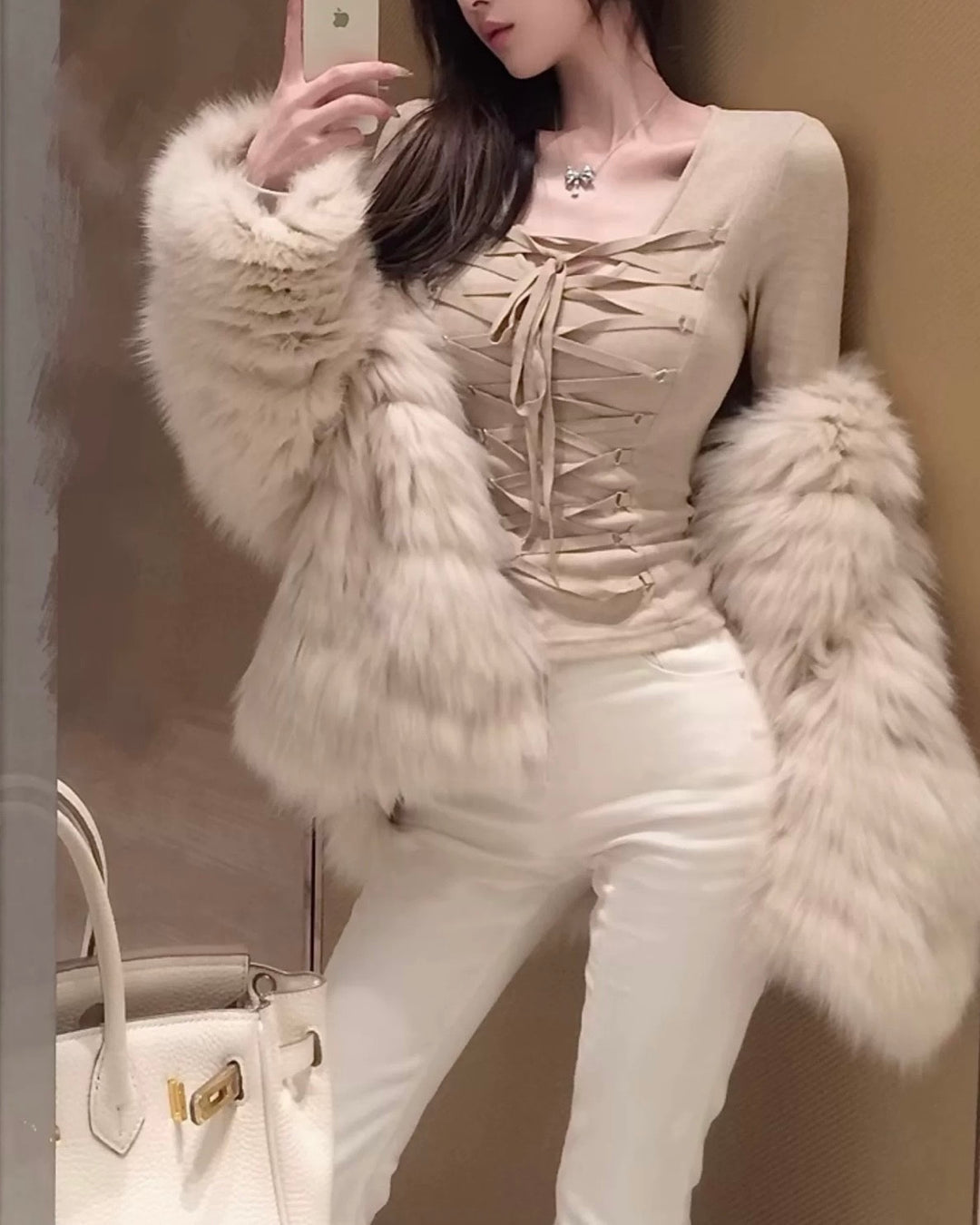 レースアップエッジトップ Mc 605