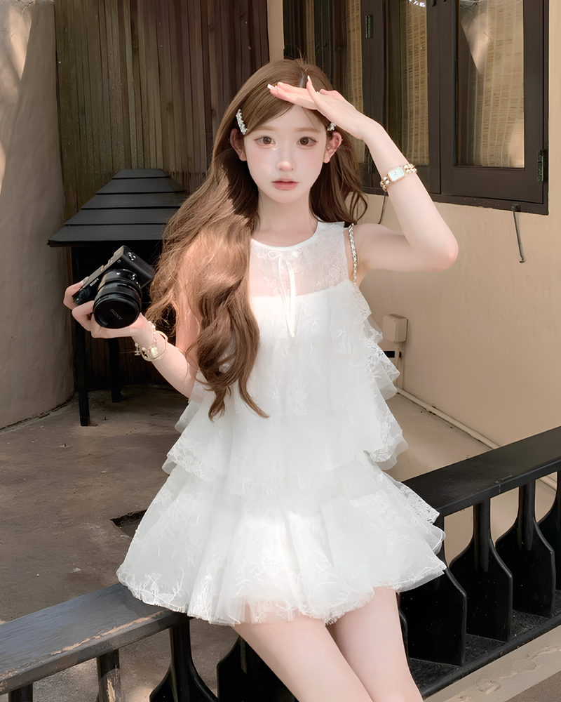 フェアリーレースティアードセットアップ Mc 783