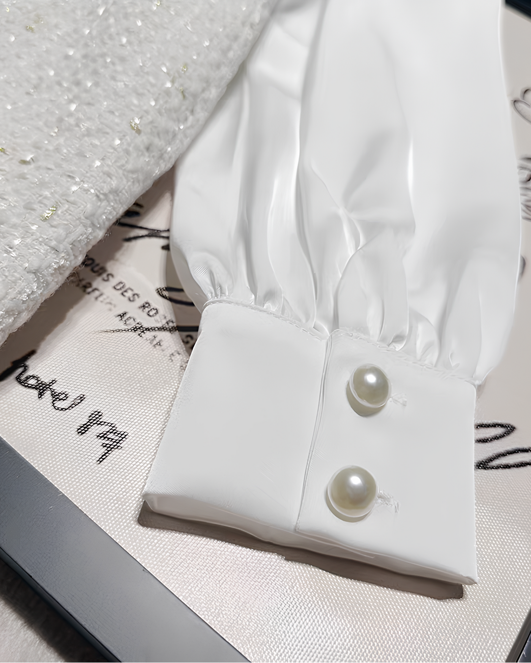 クラシカルリボンツイードワンピース Mc 732