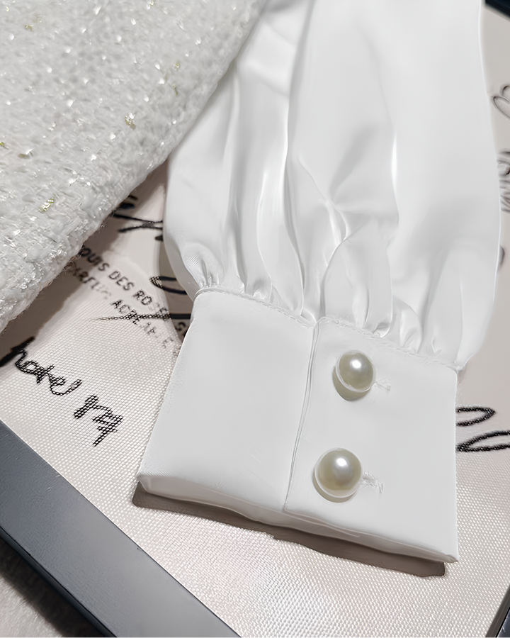 クラシカルリボンツイードワンピース Mc 732